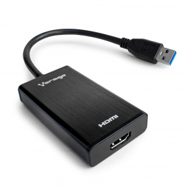ADP-204 Adaptador USB 3.0 a HDMI, salida de audio 3.5 mm - Vorago 